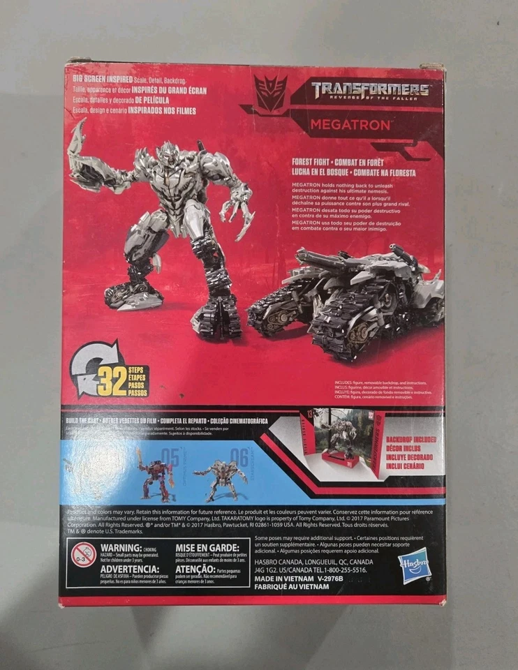Transformers Movie ROTF Studio Series #13 MEGATRON Voyager Brand New! Sealed! - Image 2 of 4