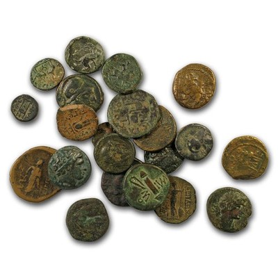 Coin of the Ancient Greek City States AE Units (450-100 BC) VF