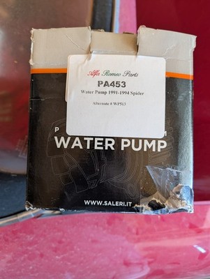 Sil PA453 Alfa Romeo Water Pump New  90-94 Spider