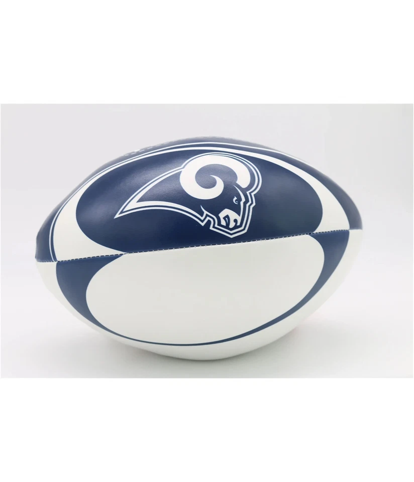 Rawlings Unisex LA Rams Suave Fútbol Souvenir, Blanco, Talla Mini Foto 2 de 2