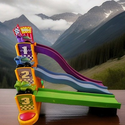 Vintage Tonka Chuck And Friends Triple Track Raceway Tower W Sounds  READ 