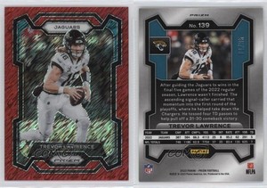 2023 Panini Prizm Red Shimmer Prizm /35 Trevor Lawrence #139