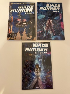 BLADE RUNNER 2029 Vol 1, 2, & 3 TPB Complete Set Titan Comics
