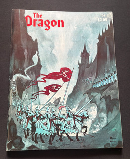 1980 THE DRAGON Magazine Issue #34 with DOOMKEEP Module Dungeons & Dragons TSR