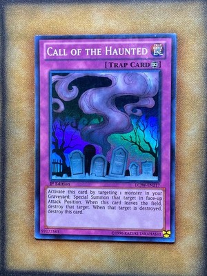 Yugioh Call of the Haunted LCJW-EN217 Super Rare 1st Ed LP