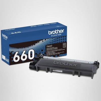 NEW Brother TN660 Genuine Original High Yield Black Toner Cartridge 2600 Pages