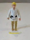 Vintage Star Wars 1977 Luke Farmboy Raised Bar China Original Yellow Lightsaber