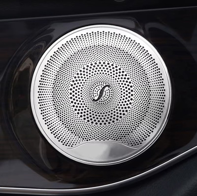 4x Lautsprecherabdeckungen Burmester Style, Mercedes-Benz E-Klasse W213