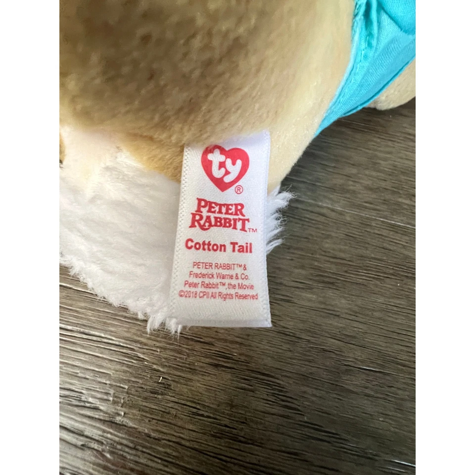 TY Beanie Baby Mopsy and Peter Rabbit Plush - Image 4 of 4