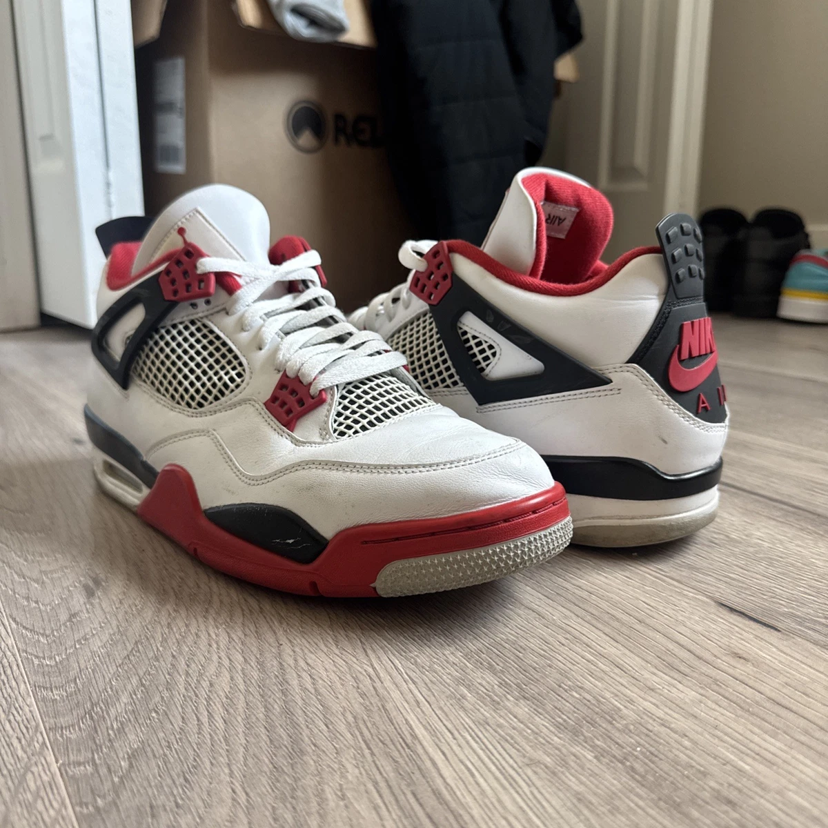 Jordan 4 Fire Red 2020 for Sale | Authenticity Guaranteed | eBay