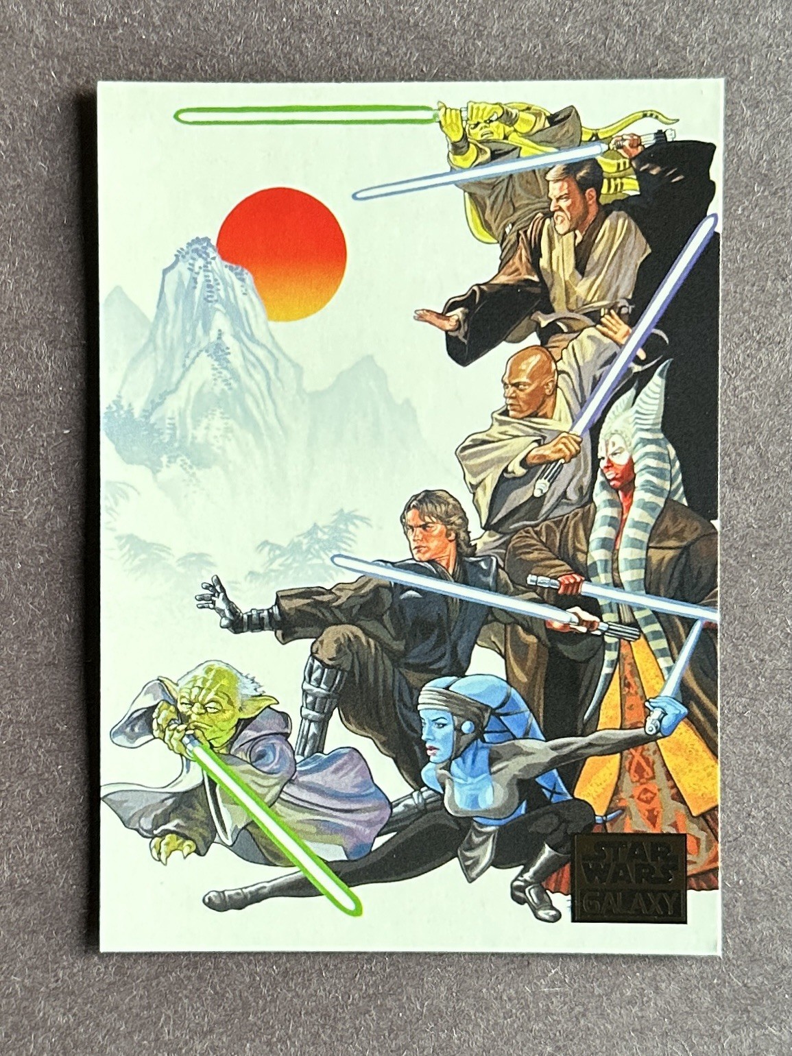 2012 Topps Star Wars Galaxy Series 7 Jedi a La Kurosawa #52