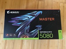 Gigabyte NVIDIA GeForce RTX 5080 AORUS Master Ice GDDR7 16GB PCI Express 5.0