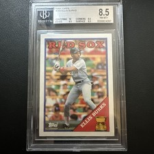 ELLIS BURKS 1988 TOPPS #269 BOSTON RED SOX BGS 8.5 ALL STAR ROOKIE CUP CARD