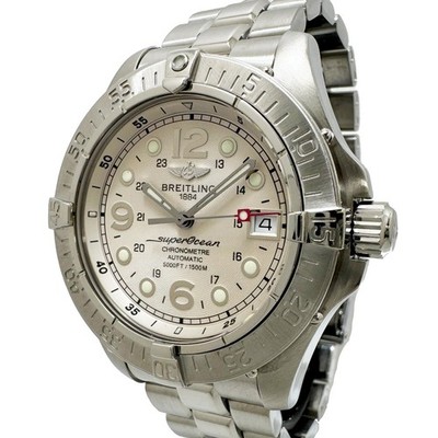 Breitling Superocean Automatic Men's A17360 Date White Working