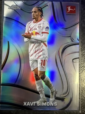 Xavi Simons Hobby Masters Case Hit Topps Chrome Bundesliga 2024/25