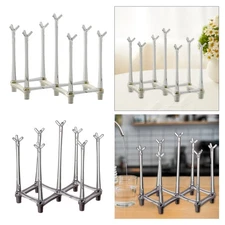 Mug Holder Cup Rack Bottle Drainer Stand Space Saving Glass Cup Stand Water