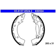 Bremsbackensatz hinten für Hyundai Accent 4 RB I10 1 PA 2 BA 3 AC3 I20 | 243130