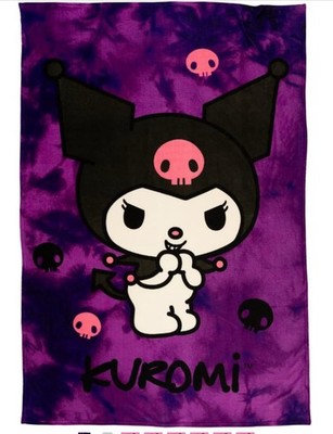 Kuromi Super Soft Blanket 50   X 40   ( Photos Appears To Be More darker Then..