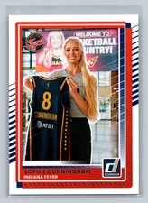2025 Donruss WNBA #24 Sophie Cunningham Pink Laser #/25