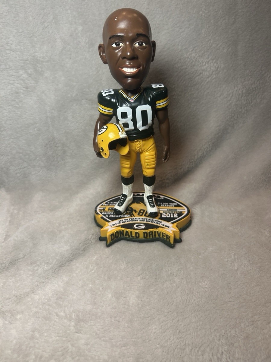 Donald Driver FOCO Legends Of The Field Bobblehead #1123 Of 2000