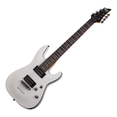 Schecter Omen-7 Series Electric Guitar - Vintage White