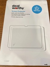 Deal Worthy Screen Protector For 10.9” iPad 10th Gen