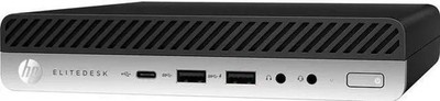 HP EliteDesk 800 G5 Desktop Mini i5-9500T 32GB RAM 256GB NVMe M.2 SSD USB Type C