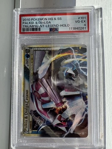 2010 Pokemon HG & SS Palkia & Dialga Triumphant Legend Holo 4