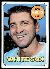 1969 TOPPS DON PAVLETICH CHICAGO WHITE SOX #179 VG/EX