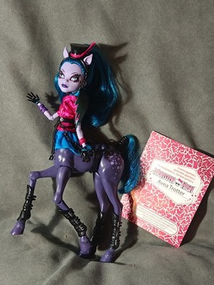 MONSTER HIGH G1 - MUÑECA AVEA TROTTER serie ''FREAKY FUSION'' y Diario
