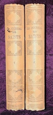 Le journal des Saints en 2 tomes | Le P.Grossez S.J | Bon état