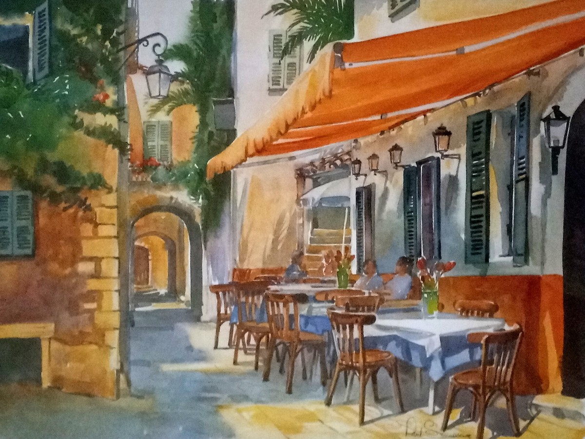 Artist Paul Simmons, 