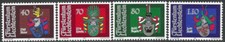 Liechtenstein 1981, Mi. No. 766-769, mint condition, see scan