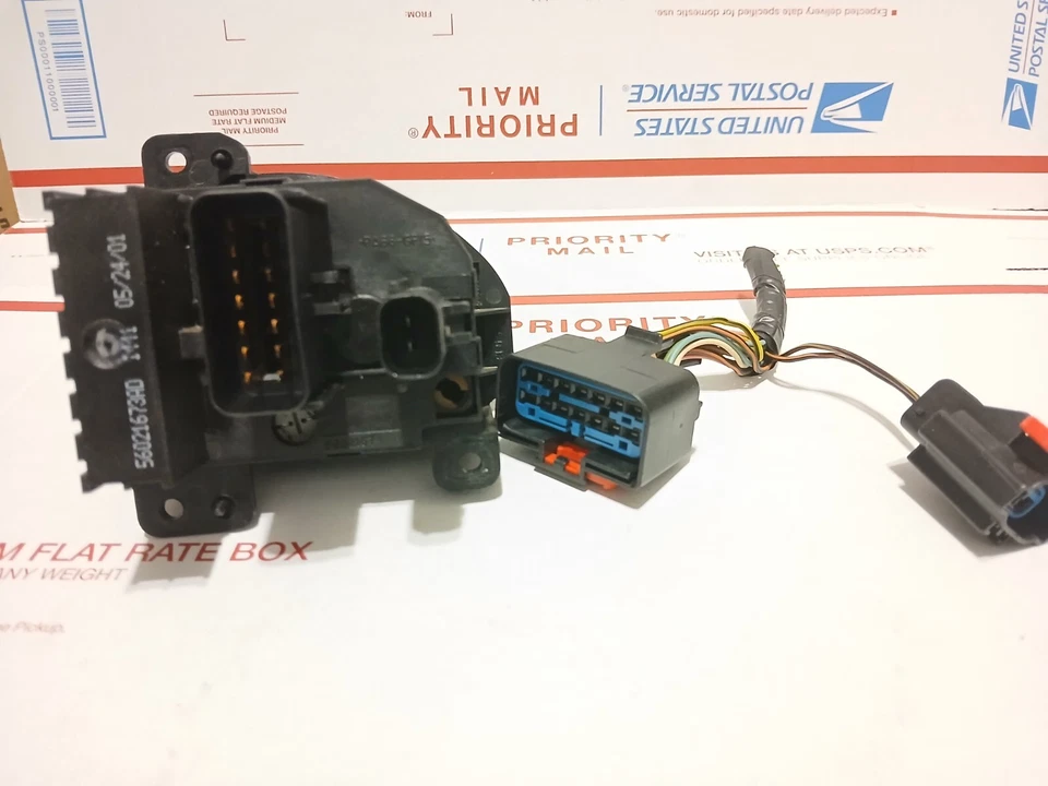 Dodge Ram 1500 2500 1999-2001 OEM interruptor de luz de cabeza y enchufe [sin niebla} Foto 2 de 4