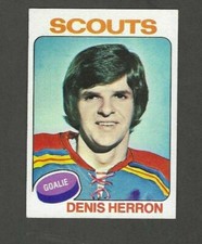 1975-76 TOPPS DENIS HERRON #68 KANSAS CITY SCOUTS (FREE SHIPPING)
