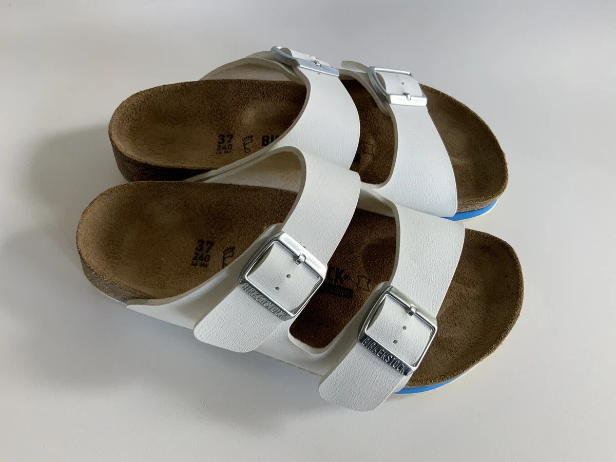 Birkenstock arizona white 37 sale