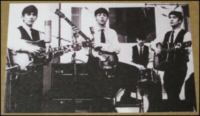 2003 The Beatles 1960s Photo Clipping 3.75x2.25 John Lennon Paul McCartney Ringo