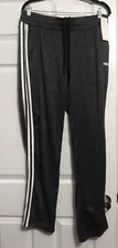 adidas  Training Pants   mens  XL - Grey/White stripe
