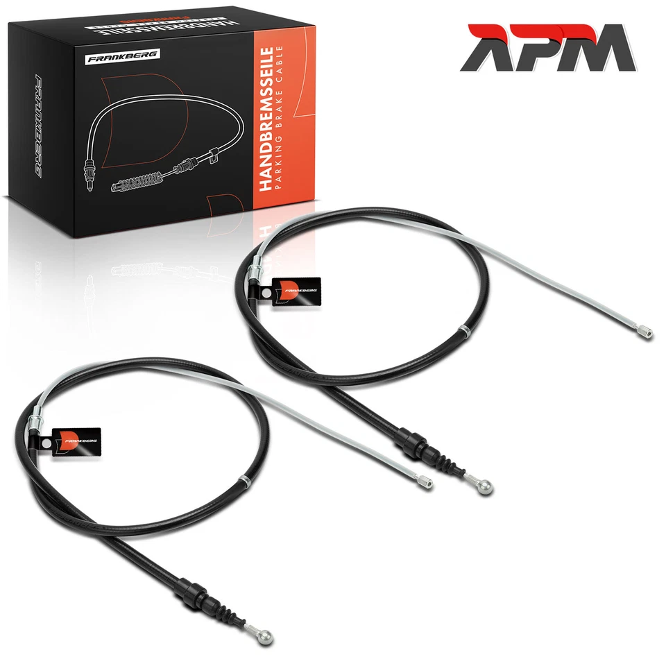 2x Handbremsseil Seilzug Hinten Links Rechts für VW Polo 9N Skoda Fabia Seat