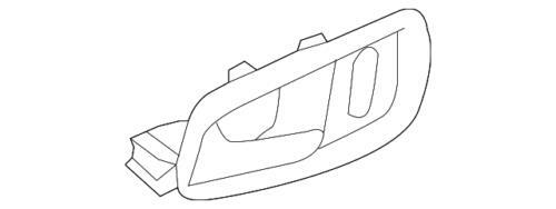 Manija interior para Ford (N/P CJ5Z-5822601-CB)
