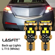 2Pcs 921 T15 LED Reverse Backup Light Bulbs for Acura TL 1999-2014 White 6000K