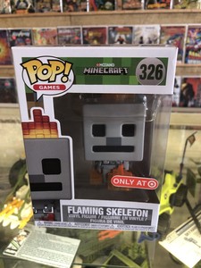 funko pop flaming skeleton