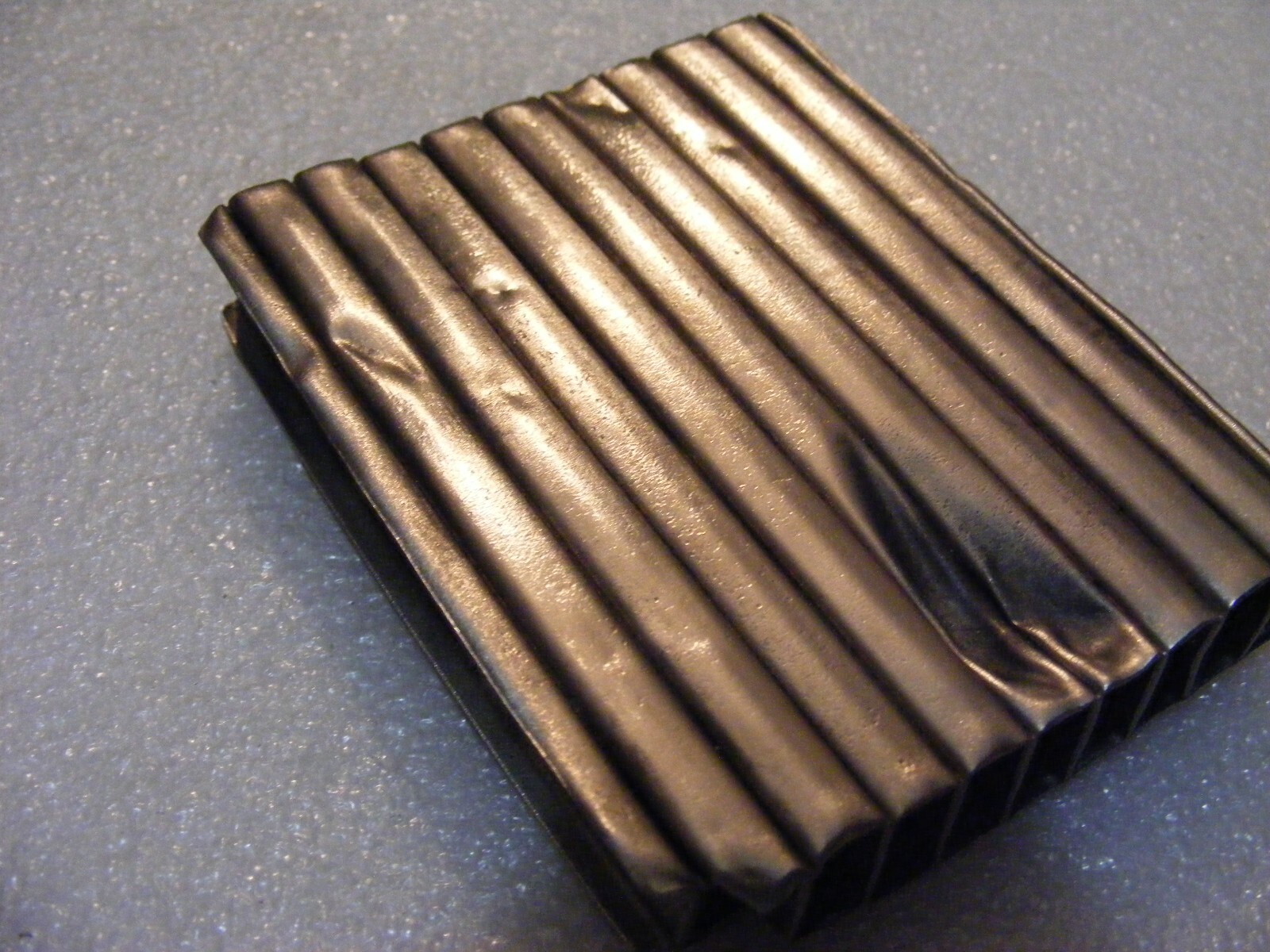 Apollo Saturn H-1 Rocket Engine Inconel Silver Alloy Flight Hardware Section 5