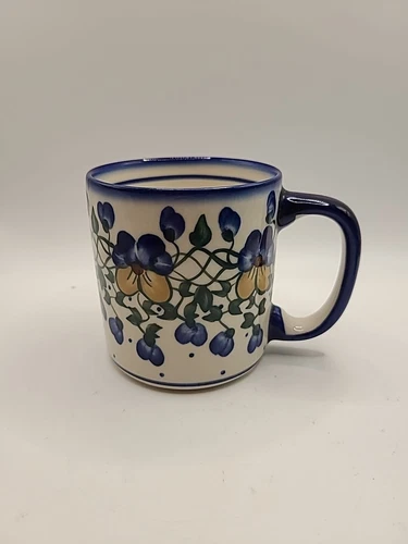 Unikat Polish Pottery Signed Mug