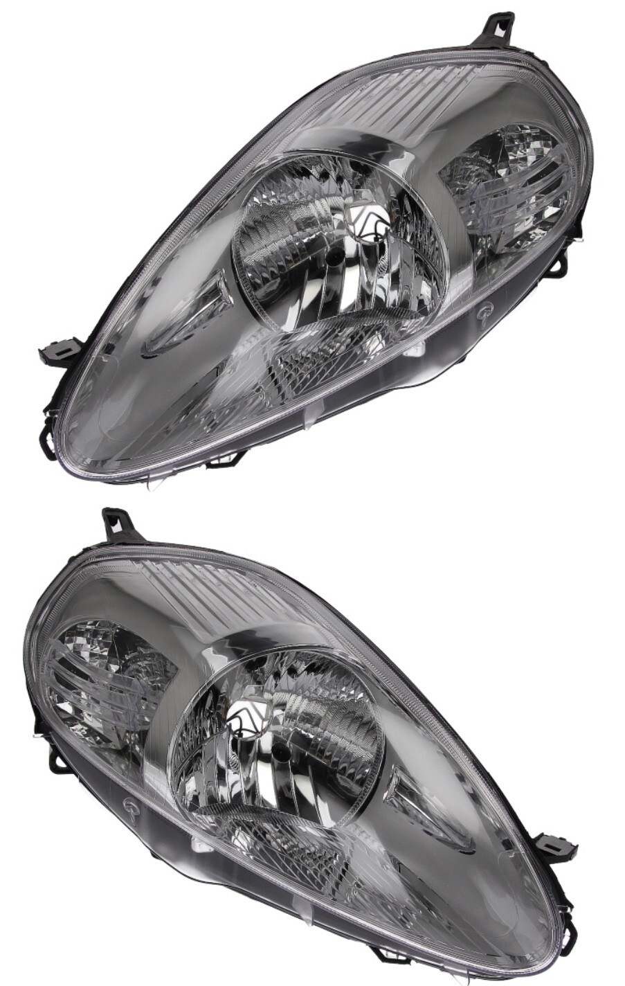 Phare H4 gauche et droit avec moteur pour Fiat Grande Punto 2005-2008