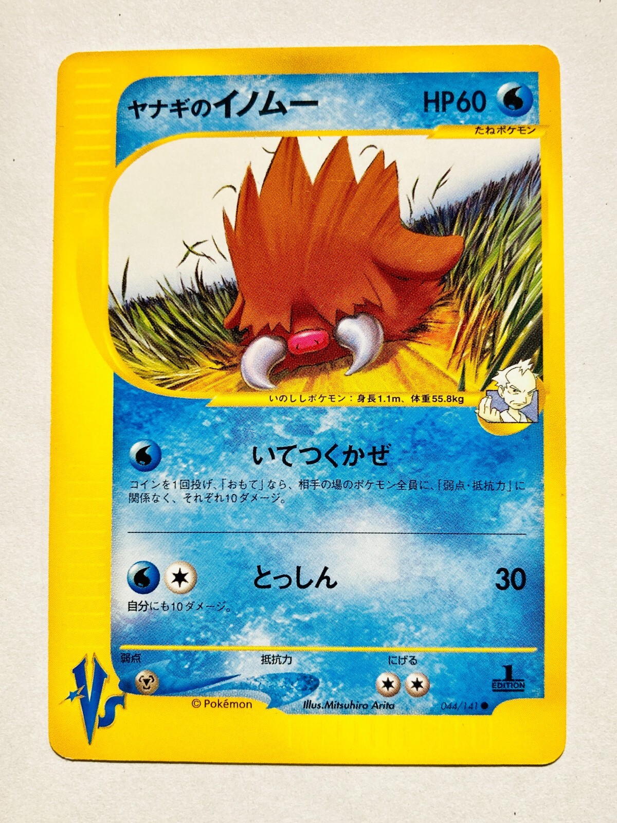 Pryce’s Piloswine Pokemon vs Card 044/141 From Japan Nintendo F/S
