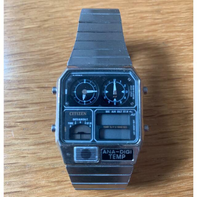 Citizen Ana-digi Temp Quartz 8982-088549 Chronograph Vintage Men's Watch  Wl36431 for sale online | eBay