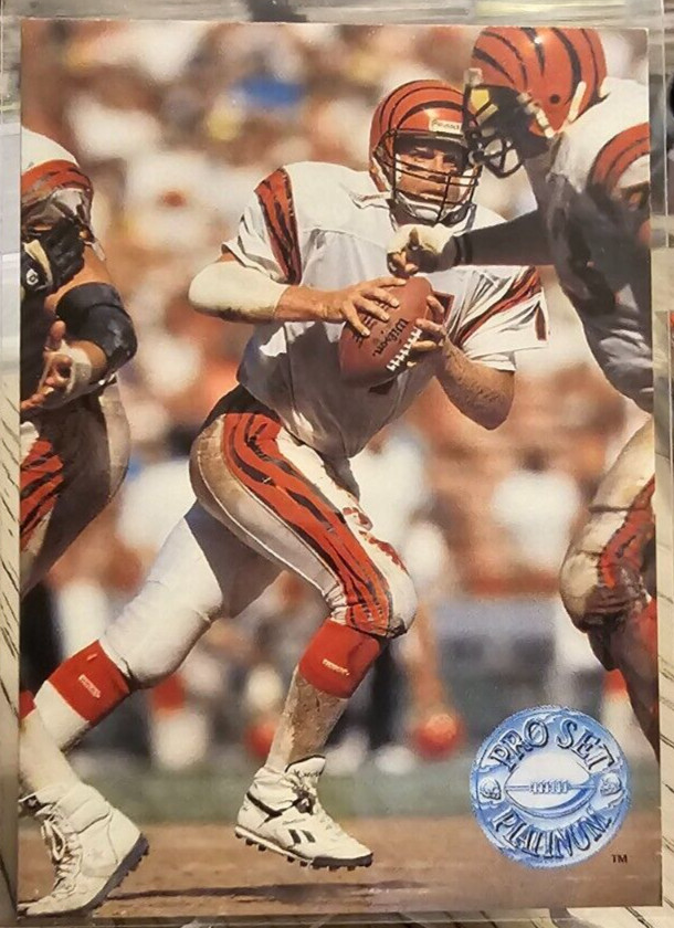 1991 Pro Set Platinum Boomer Esiason #16 Bengals