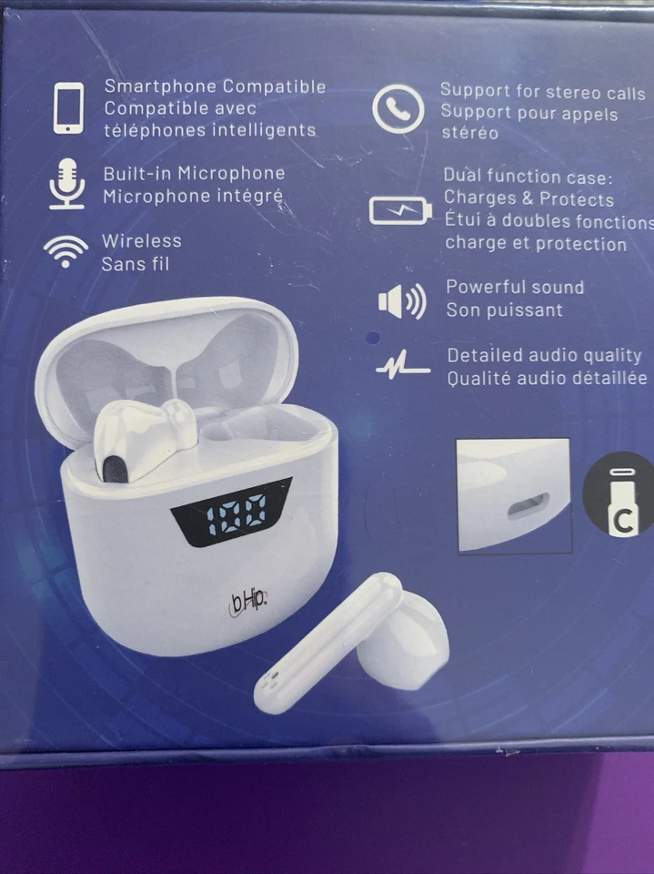 Auriculares B Hip Duets Inalámbricos Base Profunda Nuevos Foto 2 de 2