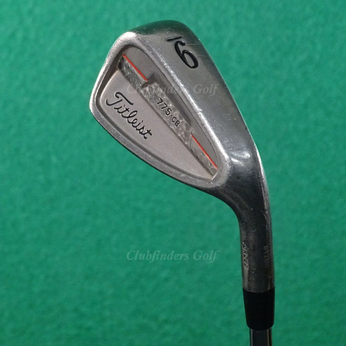 Fer De Golf Titleist 775cb Forgé - 9, Dynalite Gold, Shaft Acier R300, Occasion